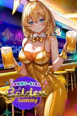 Bunny-girl with Golden Tummy