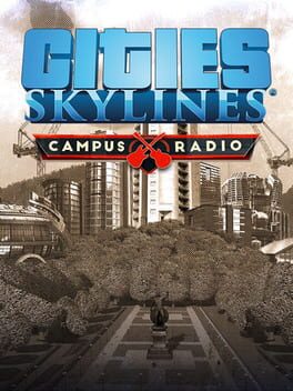 Cities: Skylines - Campus Radio Game Cover Artwork
