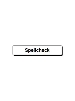 Spellcheck