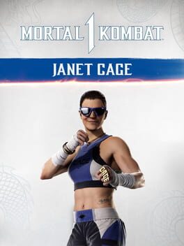 Mortal Kombat 1: Janet Cage Kameo Game Cover Artwork