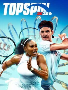 TopSpin 2K25 Game Cover Artwork