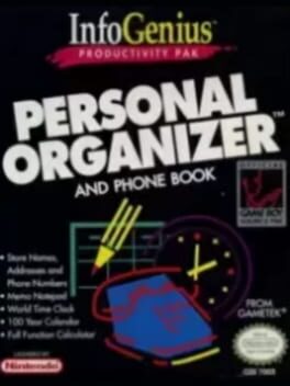 Personal Organizer and Phone Book