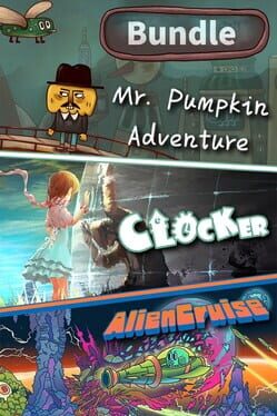 Clocker & Mr. Pumpkin Adventure & Alien Cruise Bundle Game Cover Artwork