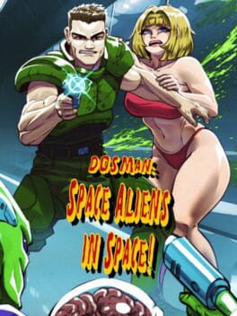 DOSMan: Space Aliens in Space! Game Cover Artwork