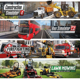 Simulation Platinum Bundle: Bus Construction Firefighting Lawn Mowing