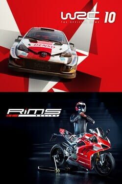 RiMS Racing x WRC 10 Game Cover Artwork
