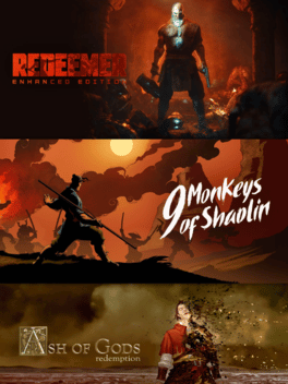 9 Monkeys of Shaolin + Ash of Gods + Redeemer: Bundle