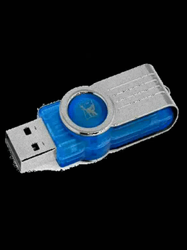 The Blue Pendrive Cover