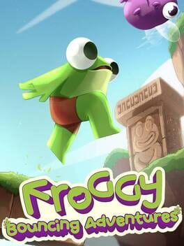 Froggy Bouncing Adventures Game Cover Artwork