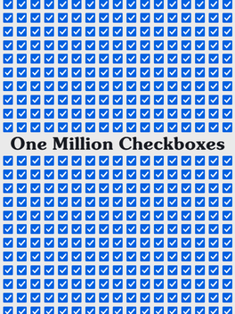 One Million Checkboxes Cover