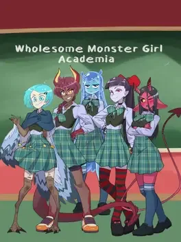 Wholesome Monster Girl Academia game cover