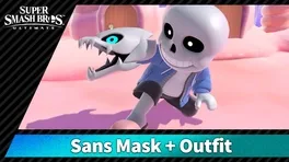 Super Smash Bros. Ultimate: Sans Mask + Outfit image