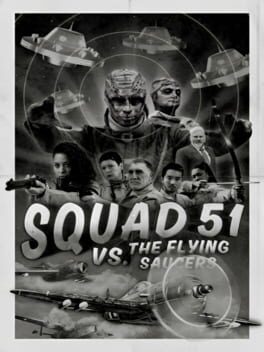 Squad 51 vs. the Flying Saucers Game Cover Artwork