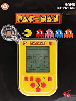 Pac-Man Game Keyring