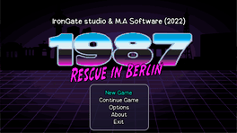 1987: Rescue in Berlin