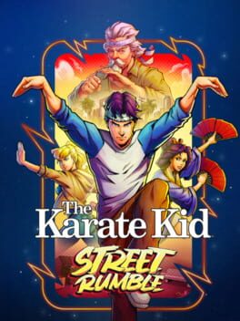 The Karate Kid: Street Rumble Game Cover Artwork