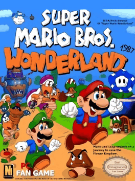 Super Mario Bros. Wonderland 1987 Cover