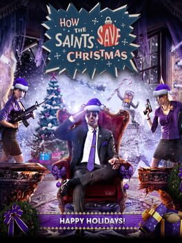 Saints Row IV: How the Saints Save Christmas Game Cover Artwork