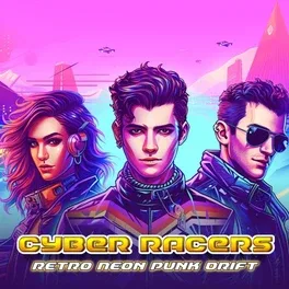 Cyber Racers: Retro Neon Punk Drift image