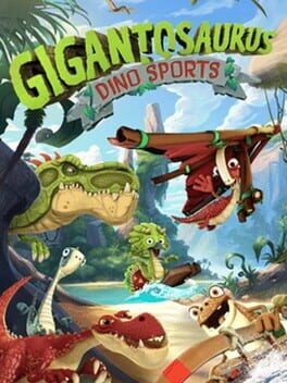 Gigantosaurus Dino Sports Game Cover Artwork