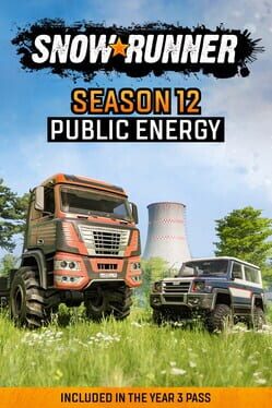 SnowRunner: Season 12 - Public Energy Game Cover Artwork