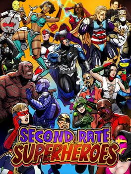 Second Rate Superheroes Game Cover Artwork