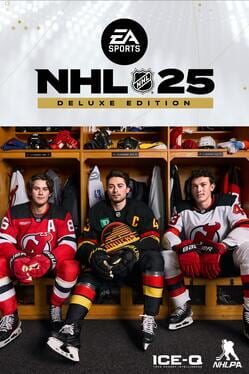 NHL 25: Deluxe Edition Game Cover Artwork