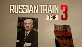 Russian Train Trip 3: Gorbachev's Posters In The Apartment