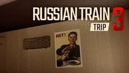 Russian Train Trip 3: Posters In The Train Car