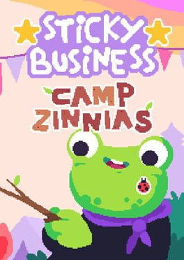 Sticky Business: Camp Zinnias Game Cover Artwork