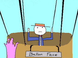 Balloon Face Cover