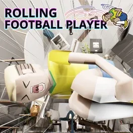 Rolling Football Player image