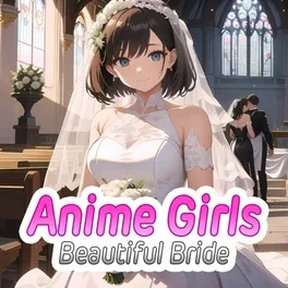 Anime Girls: Beautiful Bride image