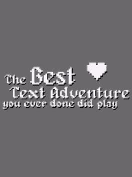 The Best Text Adventure Cover