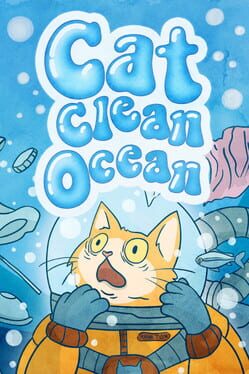 Cat Clean Ocean Game Cover Artwork