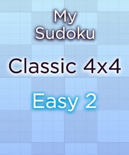 My Sudoku: Classic 4x4 Easy 2