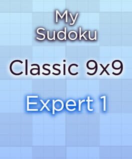 My Sudoku: Classic 9x9 Expert 1