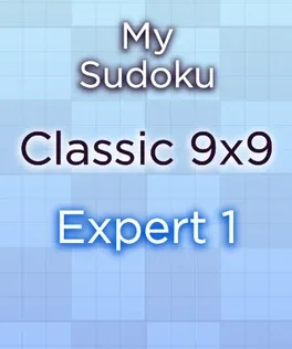 My Sudoku: Classic 9x9 Expert 1