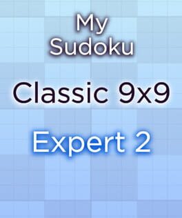 My Sudoku: Classic 9x9 Expert 2