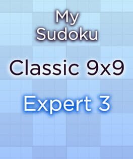 My Sudoku: Classic 9x9 Expert 3