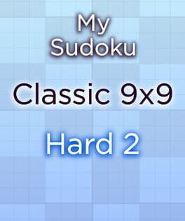 My Sudoku: Classic 9x9 Hard 2