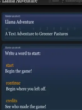 Llama Adventure