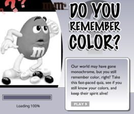 M&M's: Do You Remember Color?