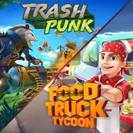 2 in 1: Trash Punk & Food Truck Tycoon image