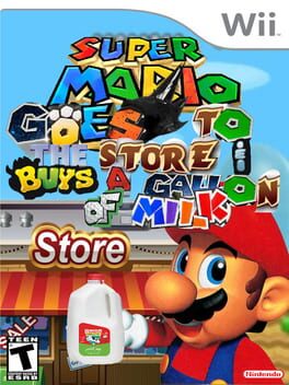 Mario Goes to the Store & Buys a Gallon of Milk