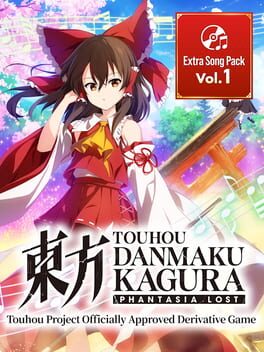 Touhou Danmaku Kagura: Phantasia Lost - Extra Song Pack 1 Game Cover Artwork