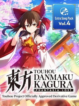 Touhou Danmaku Kagura: Phantasia Lost - Extra Song Pack 4 Game Cover Artwork