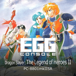 Eggconsole Dragon Slayer: The Legend of Heroes II PC-8801mkIISR