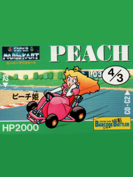 Barcode Battler II: Super Mario Kart - Peach