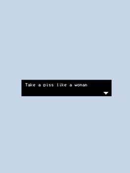Take a piss like a woman